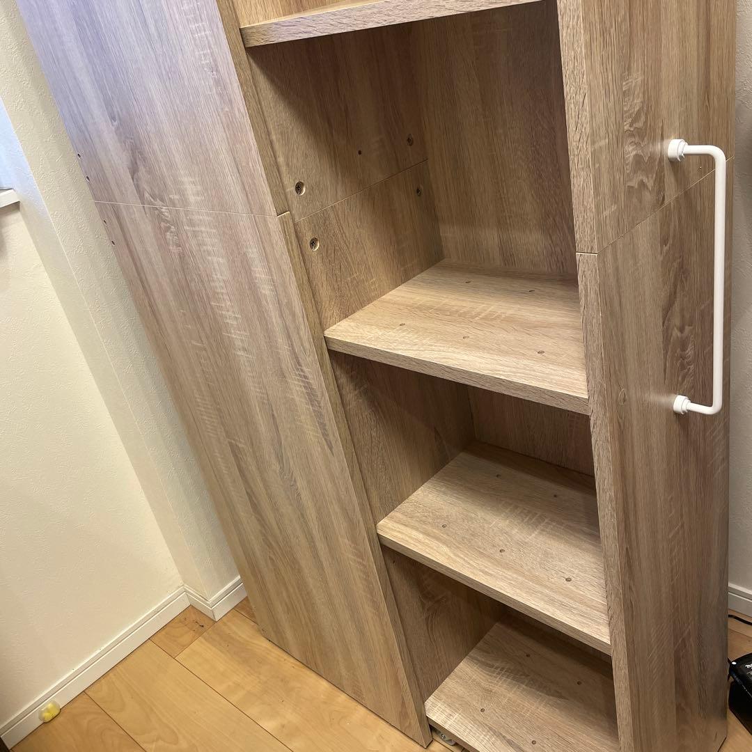 LOWYA [幅47.5] 本棚 オーク