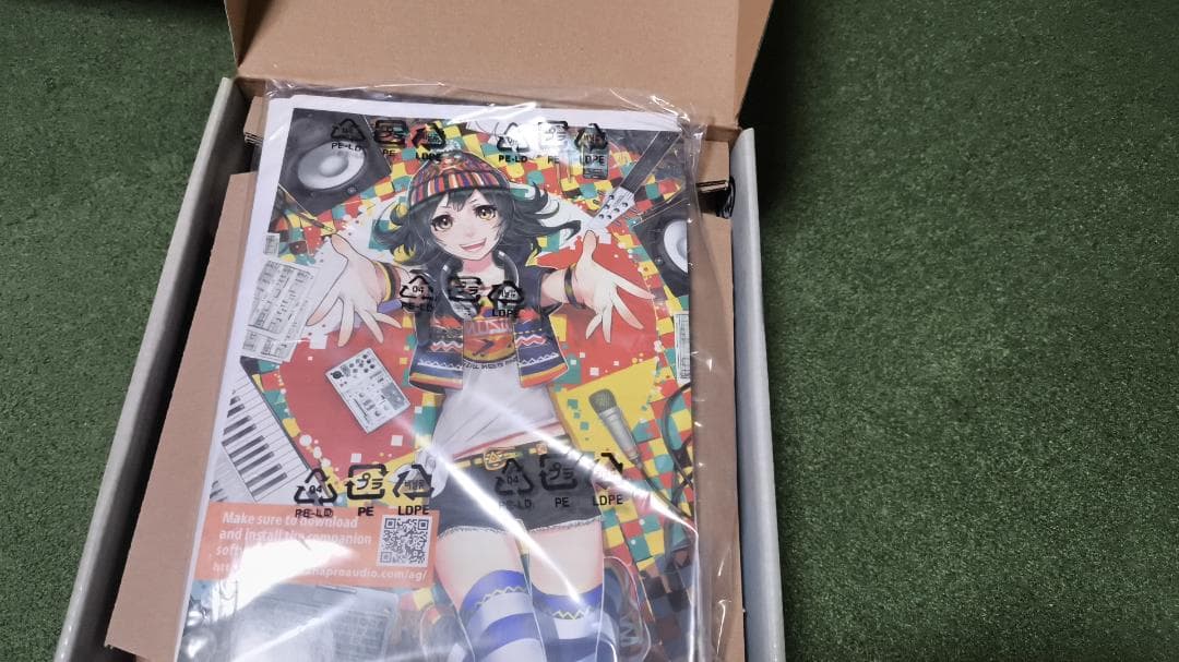 YAMAHA AG03 ミキシングコンソール 箱説明書付き＋オマケ