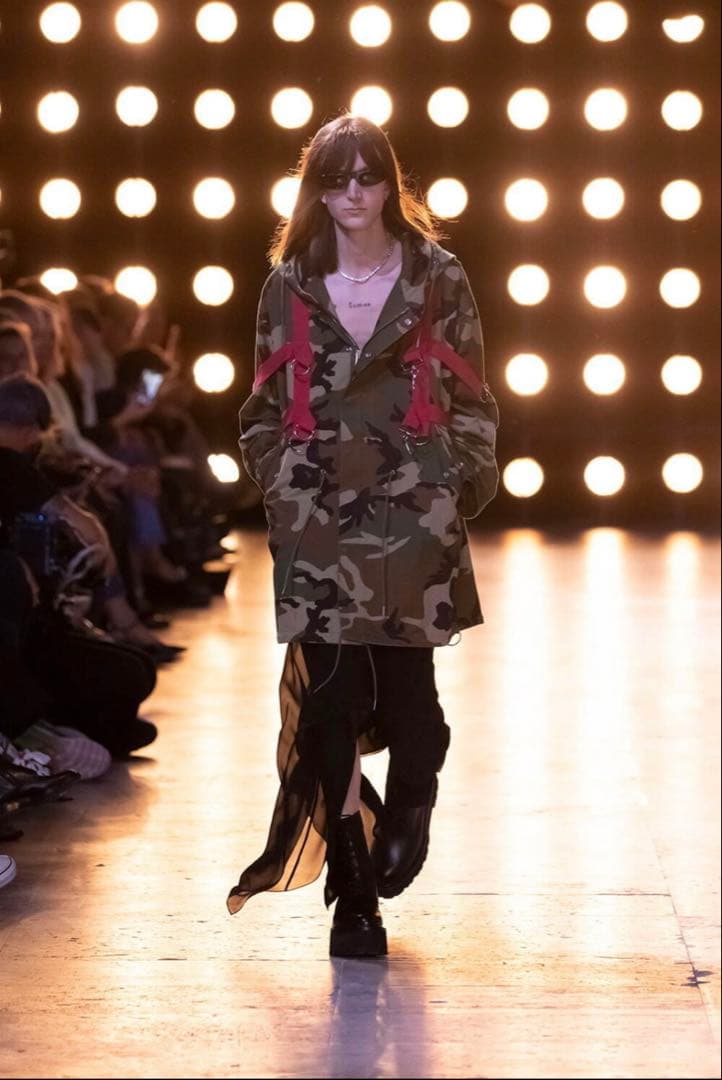 CELINE 新品 セリーヌ 23ss モッズ ミリタリー ハーネス コート