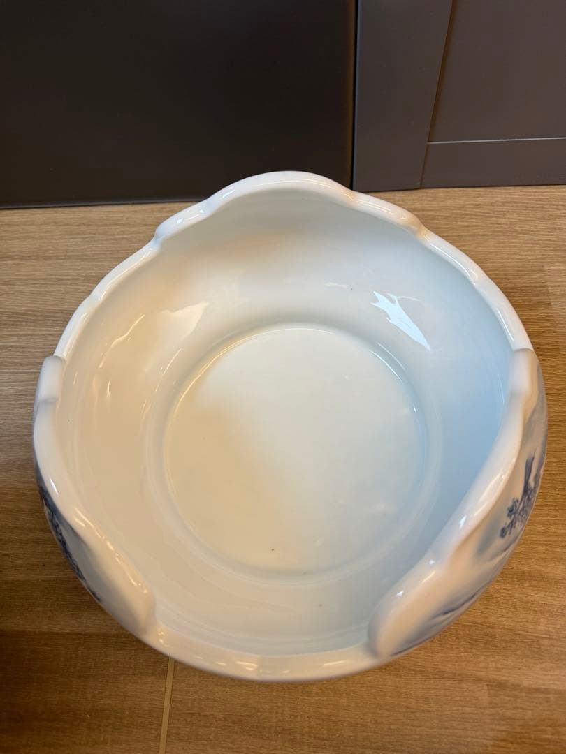 1511 有田焼　国右衞門　光雲作　染付山水　花瓶