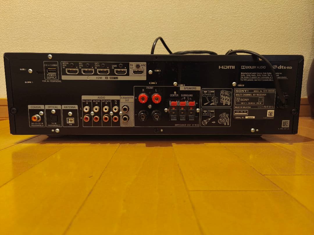 【送料無料】SONY STR-DH590 マルチチャンネルインテグレートアンプ