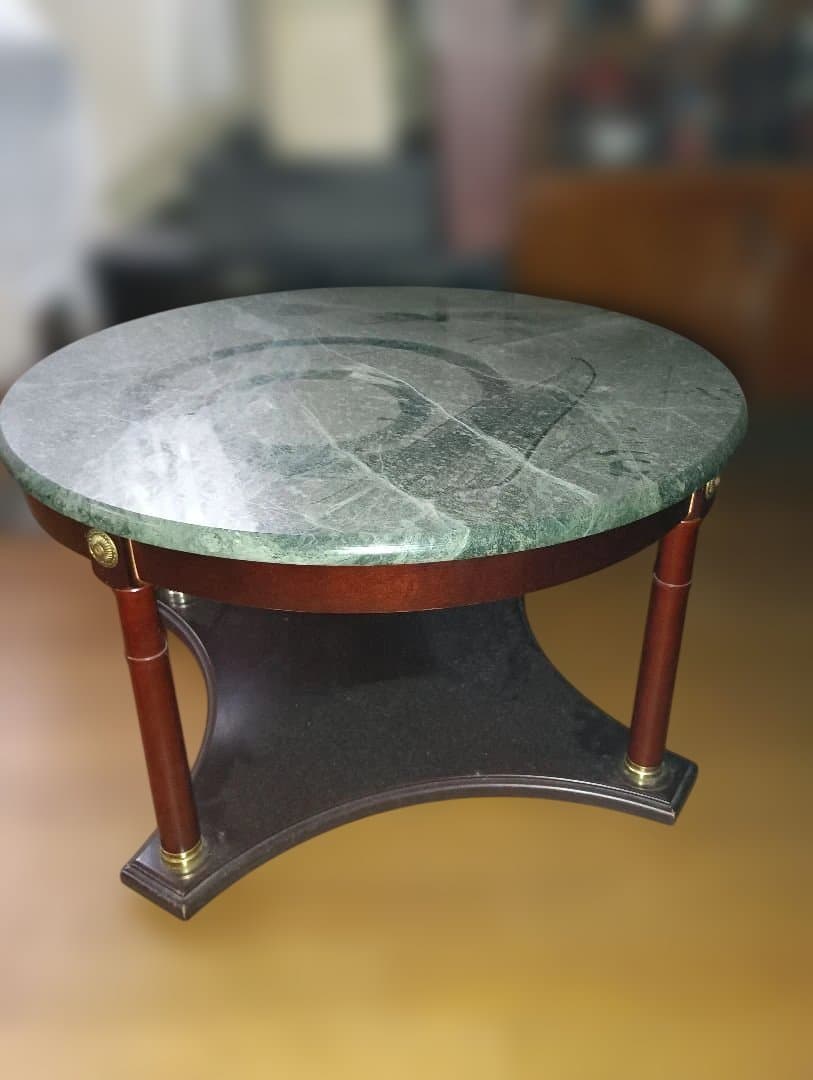 【専用】大理石　テーブル　直径約73㎝