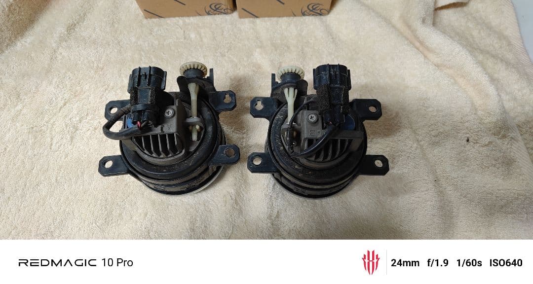 RC オデッセイ　フォグライト　LED 純正オプション