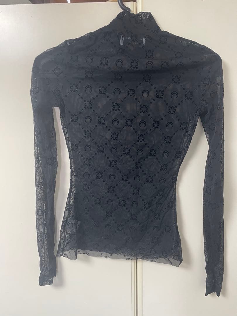 マリーンセル Marine Serre フロッキーロゴ XS ブラック