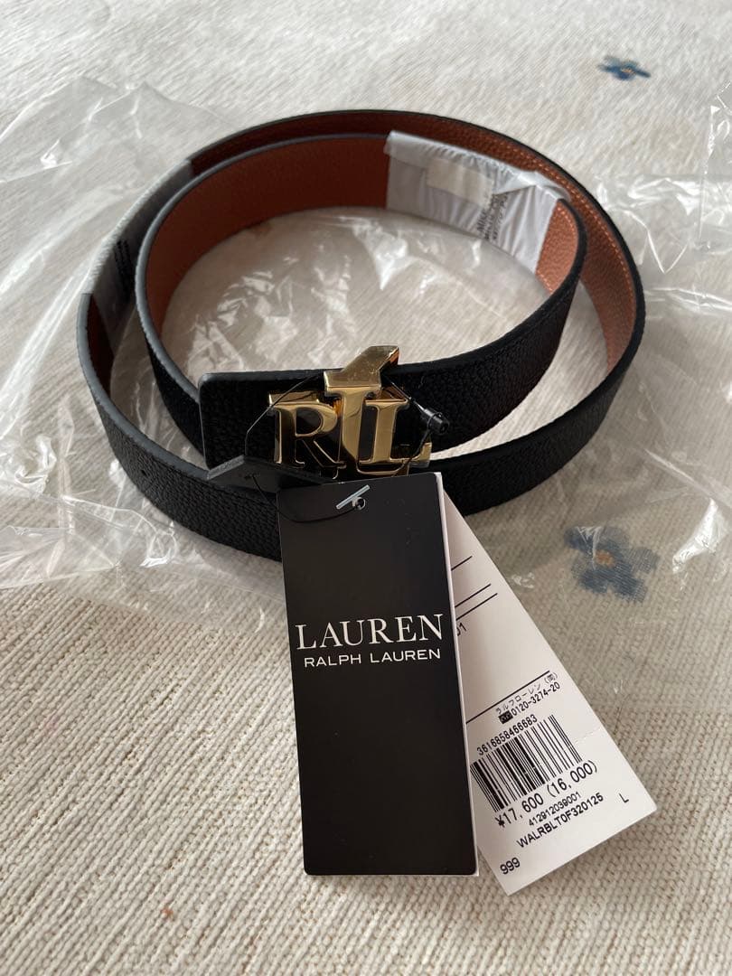 LAUREN RALPH LAUREN リバーシブル レザー ベルト