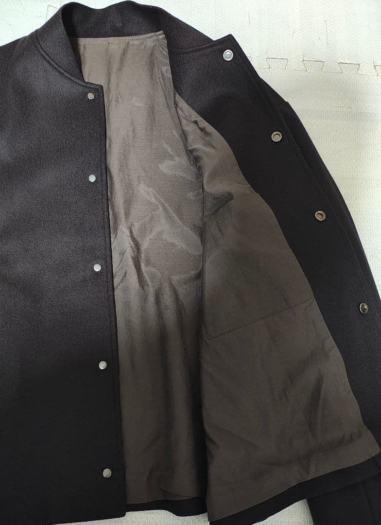 年内限定値下げ URU [ウル] WOOL STADIUM JACKET