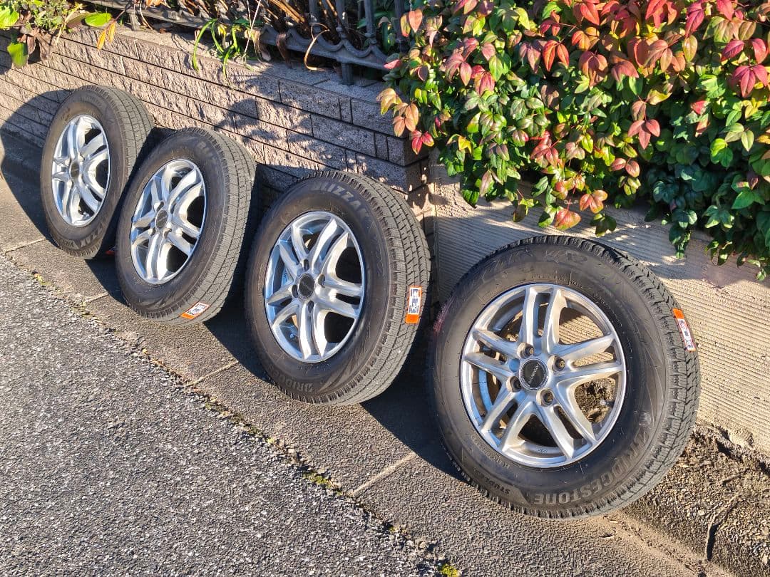 145/80R13 スタッドレス 軽自動車 4本 ブリジストン　千葉市　引取限定