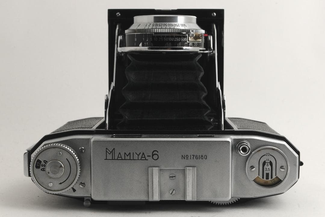マミヤ MAMIYA6 IVS型 75mm F3.5 IVS型 蛇腹カメラ