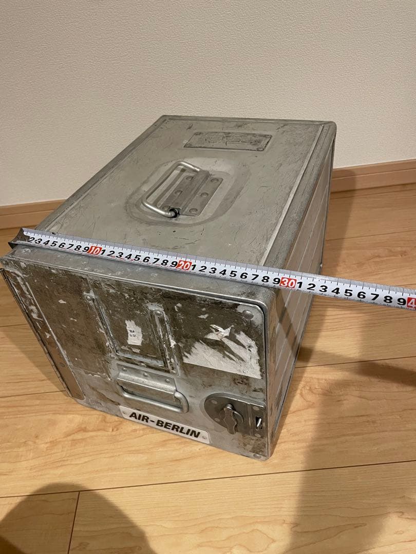 AIR-BERLIN アルミボックス(ギャレーボックス) ワイヤーバスケット付き