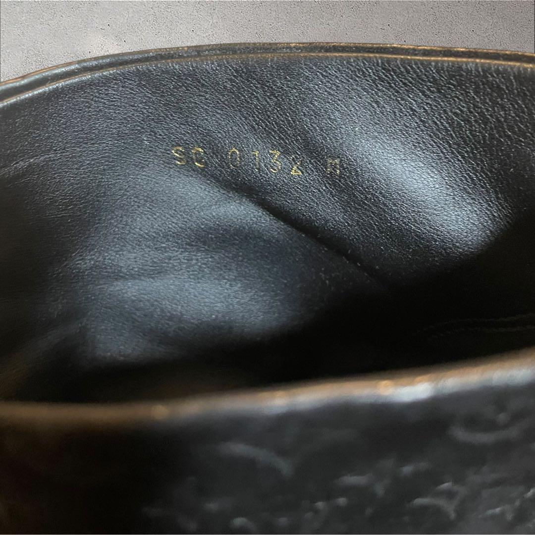 LOUIS VUITTON 24cmレザースエードブーティ37サイズ　付属品有