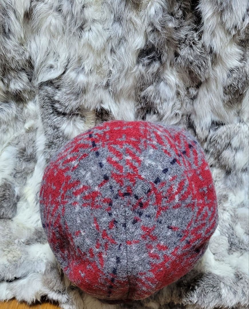 希少 ヴィヴィアンウエストウッド オーブチェック柄キャスケット ハット