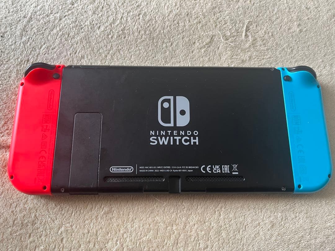 Nintendo Switch 本体 赤/青 バッテリー強化版