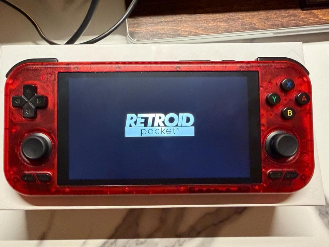 Retroid Pocket 4 Pro レッド＋ケース付 ( 即日発送 )