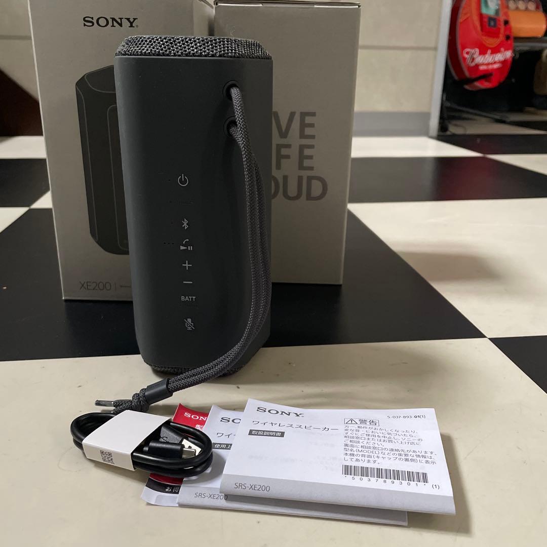 新品未使用2台セット SONY SRS-XE200 ワイヤレススピーカー