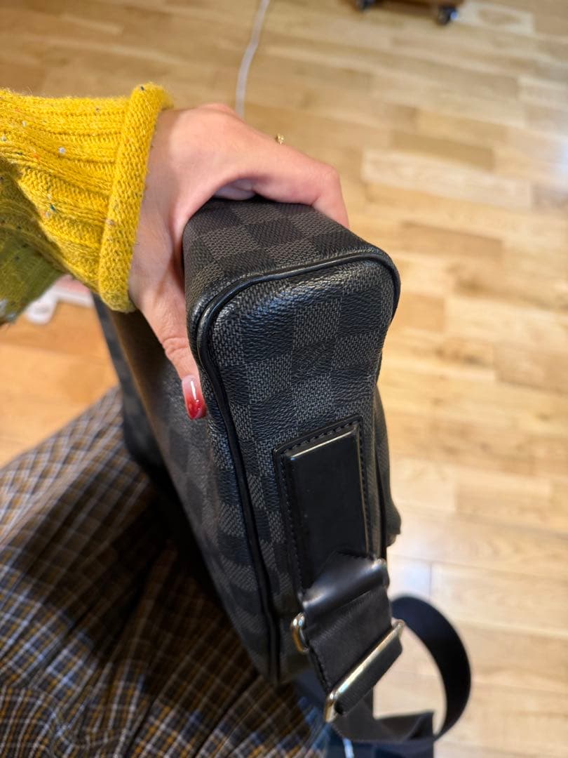 Louis Vuitton ダミエ ブラック ショルダーバッグ