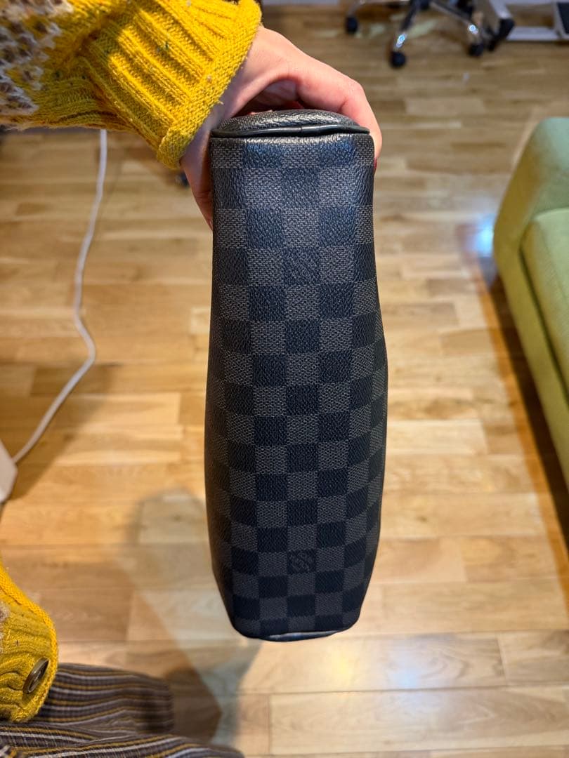 Louis Vuitton ダミエ ブラック ショルダーバッグ