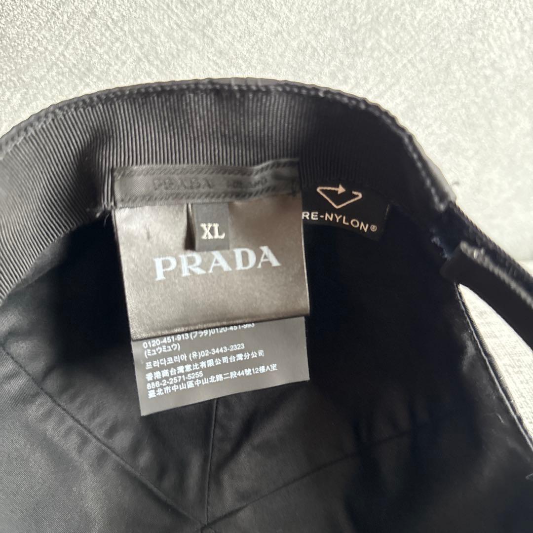 【美品】PRADA ナイロンキャップ