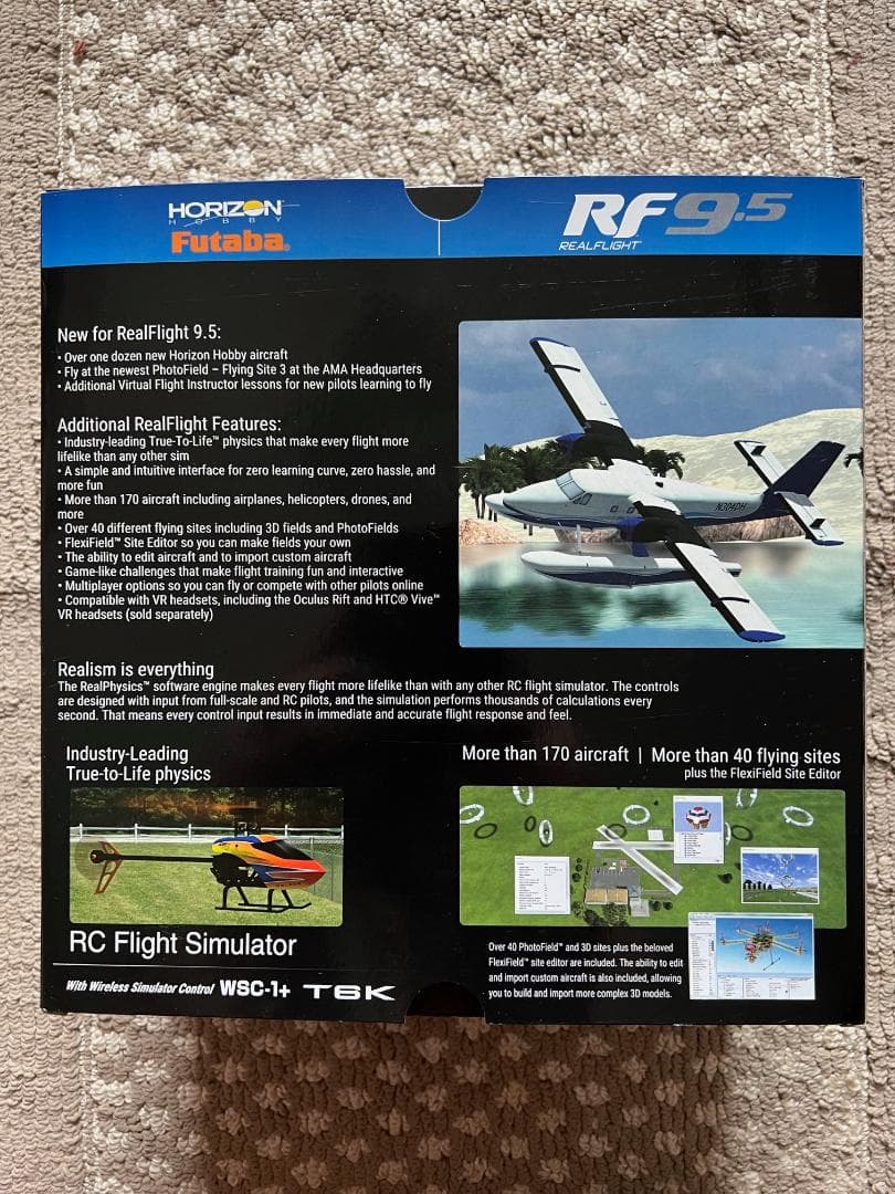 RF 9.5 + T6K + G-FORCE INCREDIBLE BNF ヘリ