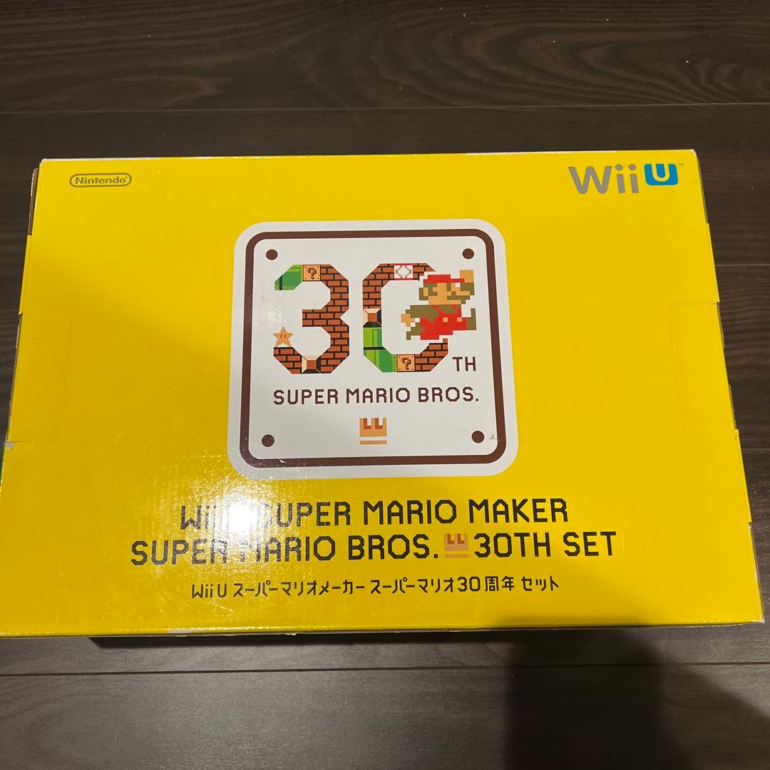 ニンテンドー Wii U スーパーマリオメーカー スーパーマリオ30周年セット