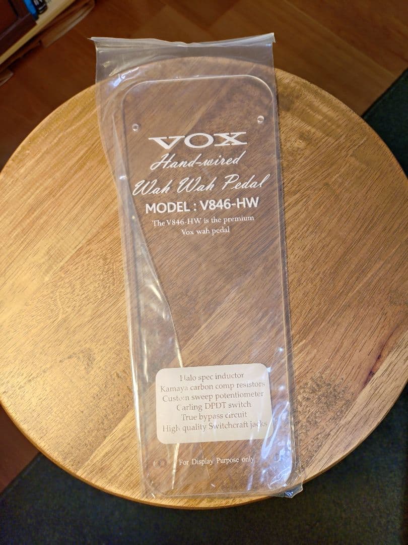 VOX ハンドワイヤード ワウペダル V846-HW