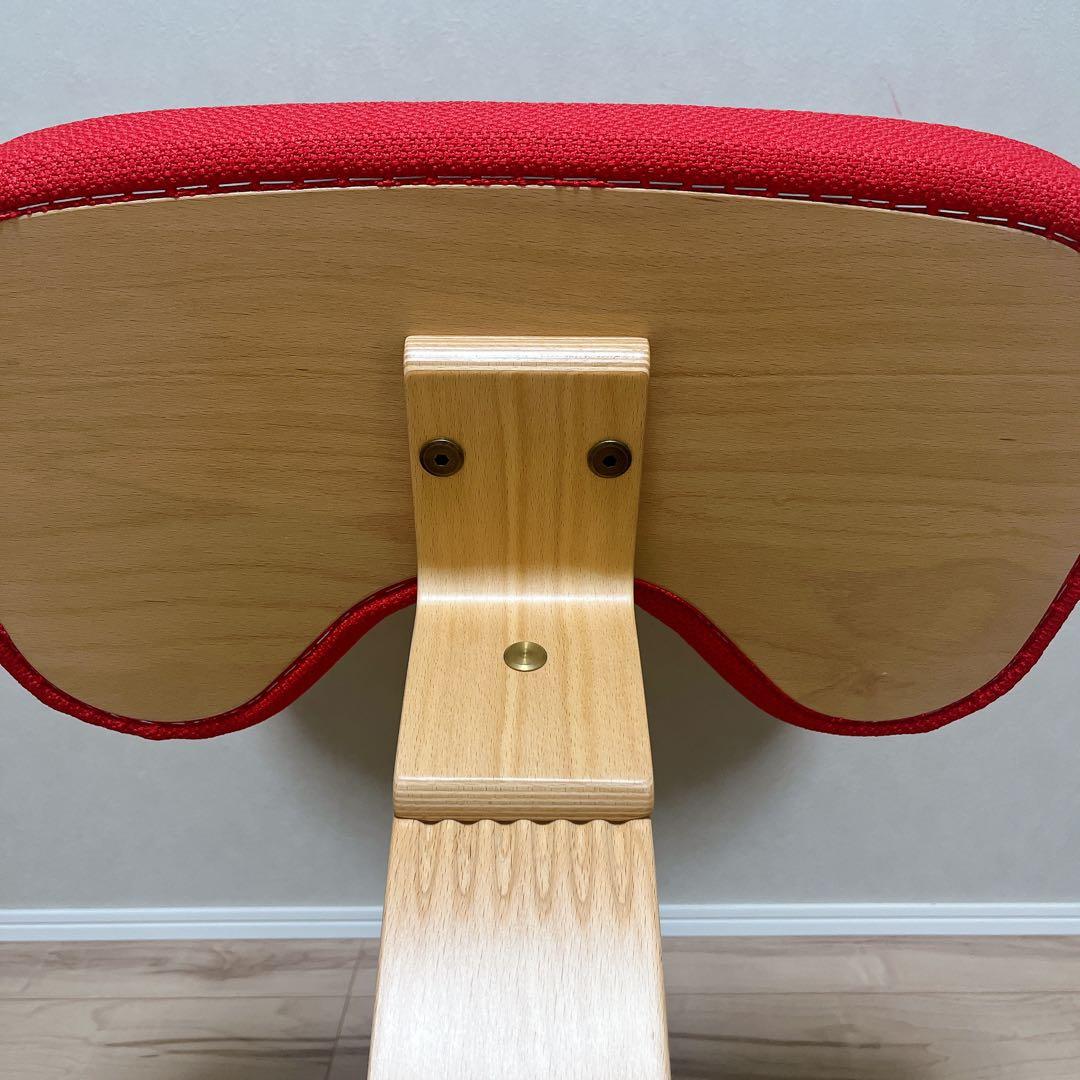 【極美品】バランスイージー バランスラボ (旧サカモトハウス) 学習椅子　レッド