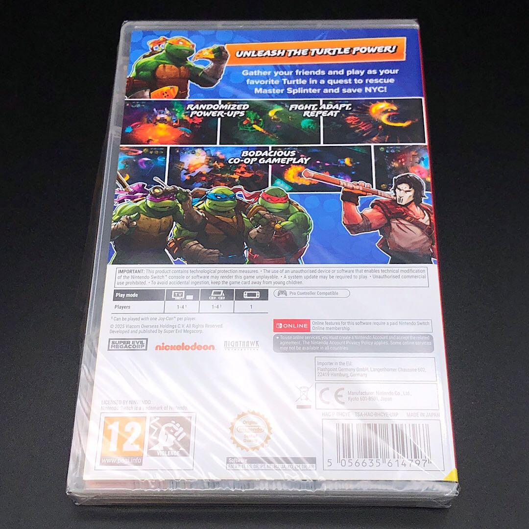 ミュータント タートルズ スプリンターの運命 switch ニンテンドースイッチ