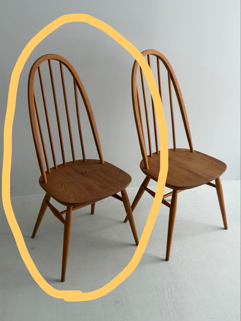 [A]希少オイル仕上げ　クエーカーチェア　ERCOL Quaker Chair