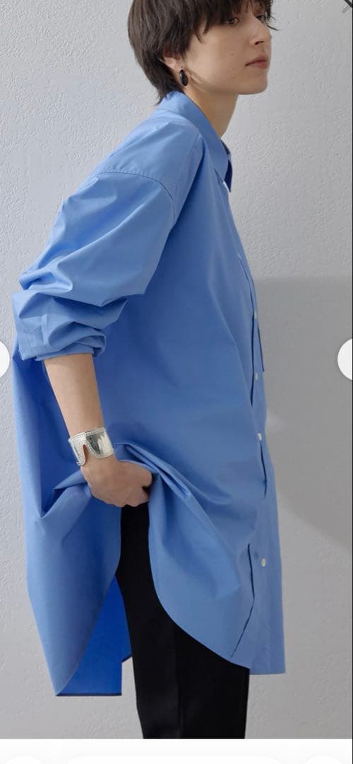 Whim Gazette ロゴシシュウオーバーシャツ　ウィムガゼット