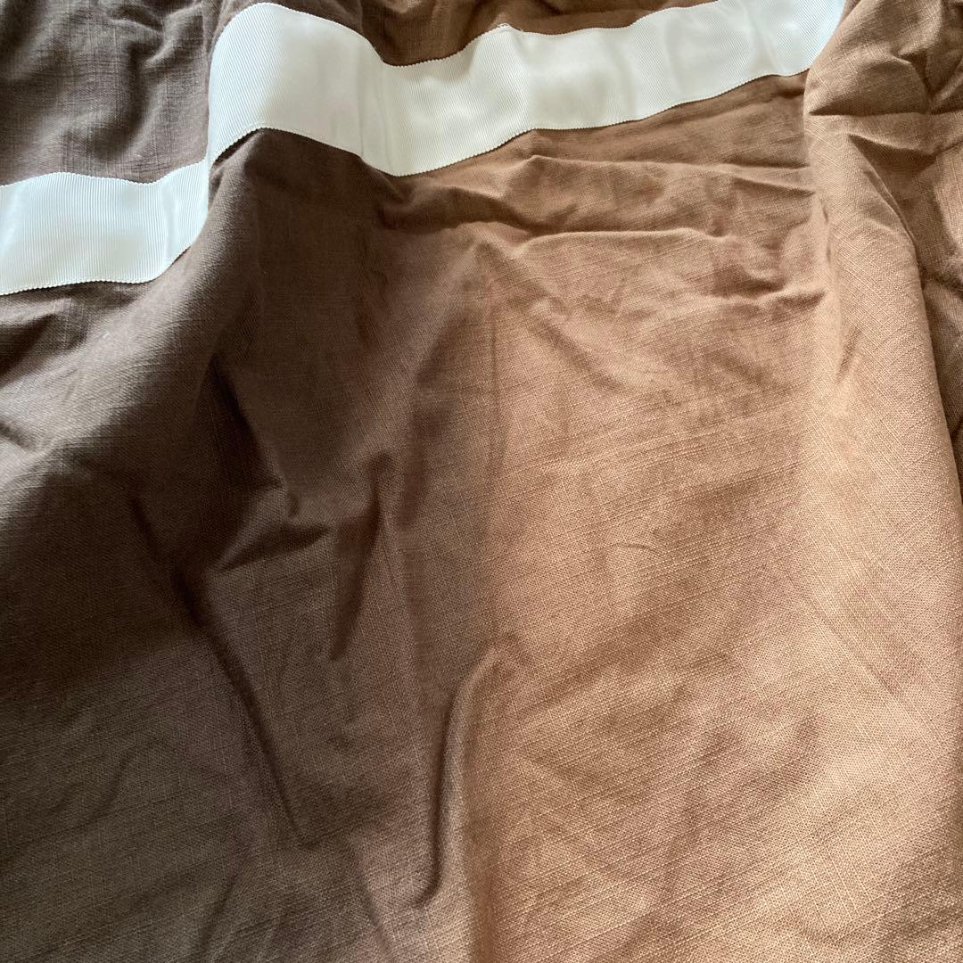 アクタス 円形こたつカバー ブラウン　ACTUS 色褪せ　中古品