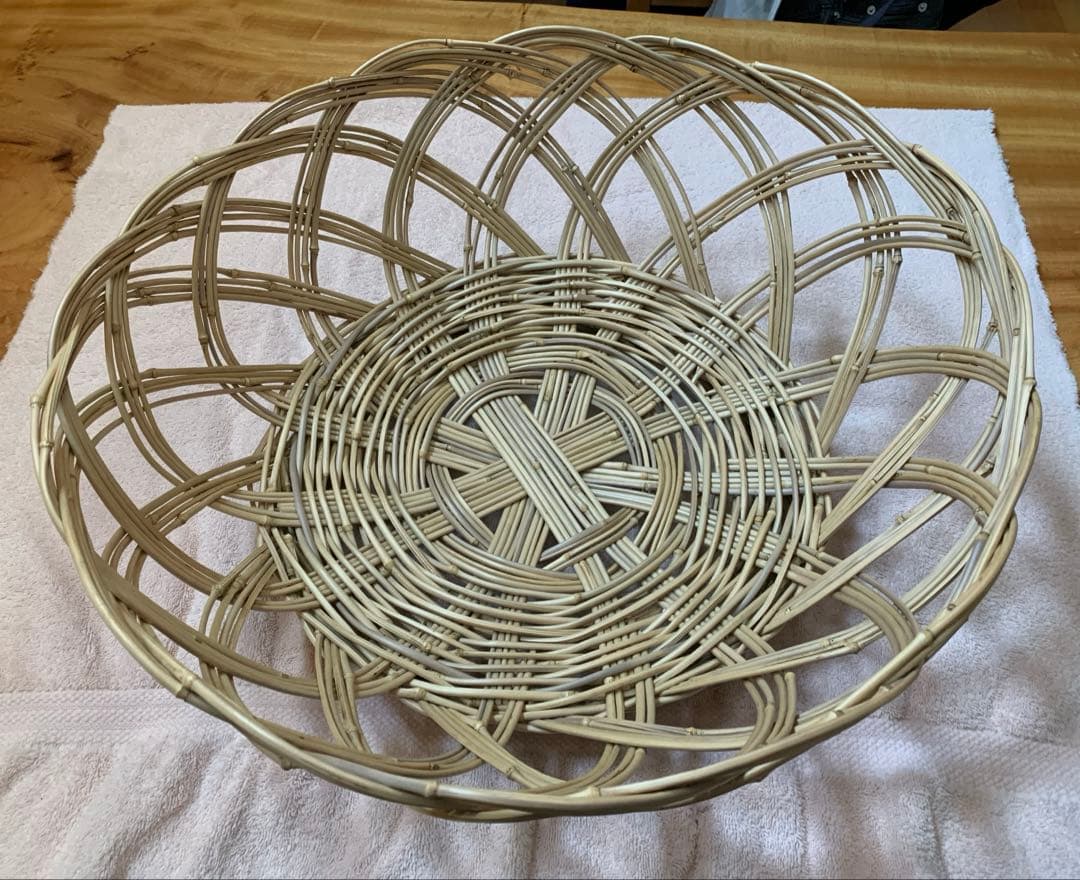 竹かご　虎竹　洗濯籠　特大