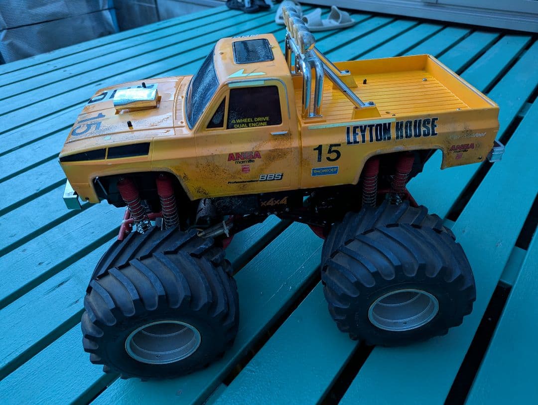 【ビックタイヤ】タミヤクラッドバスター‼️前期型。ジャンク