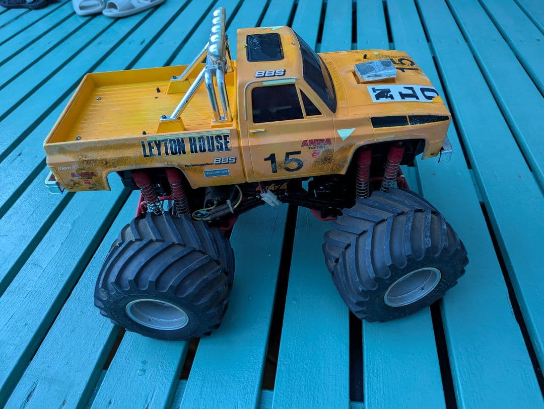 【ビックタイヤ】タミヤクラッドバスター‼️前期型。ジャンク