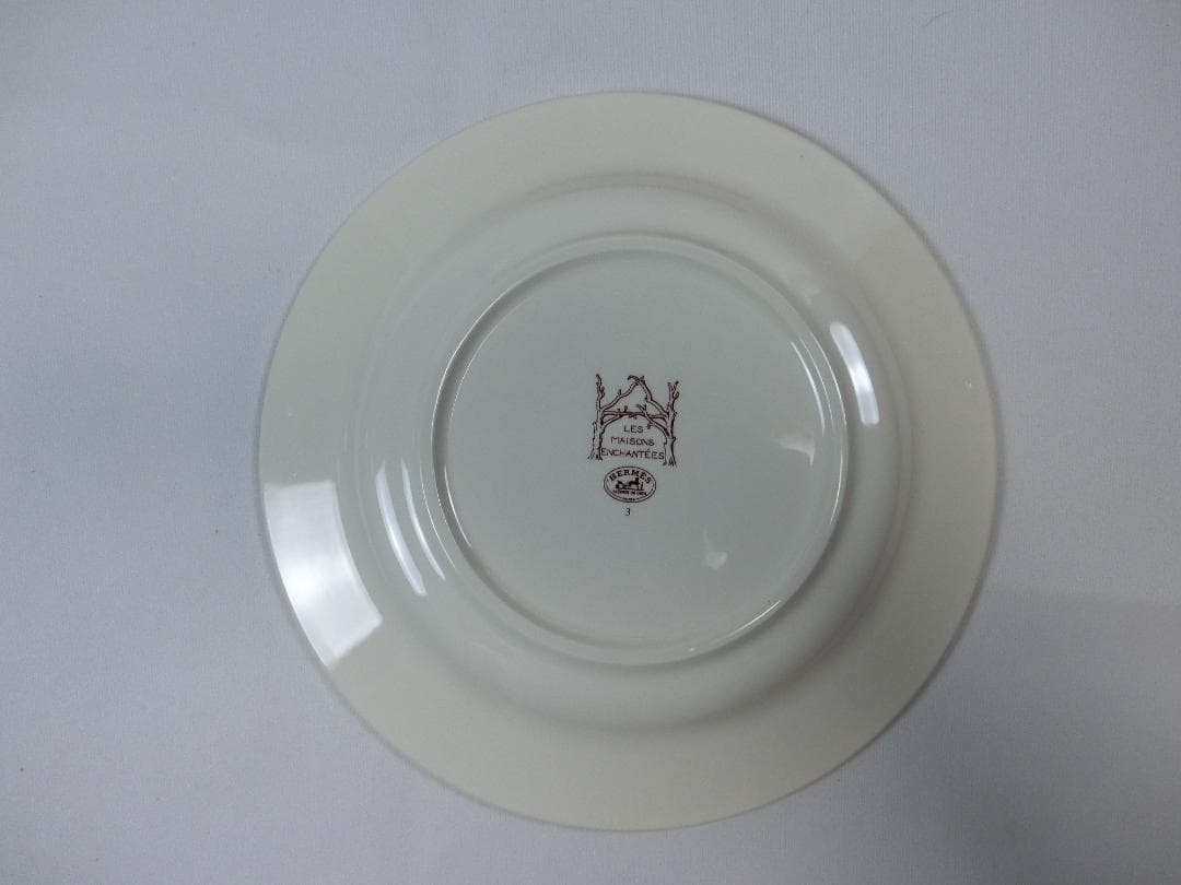 【希少廃盤品　新品未使用】エルメス メゾン アンシャンテ 3 デザートプレート