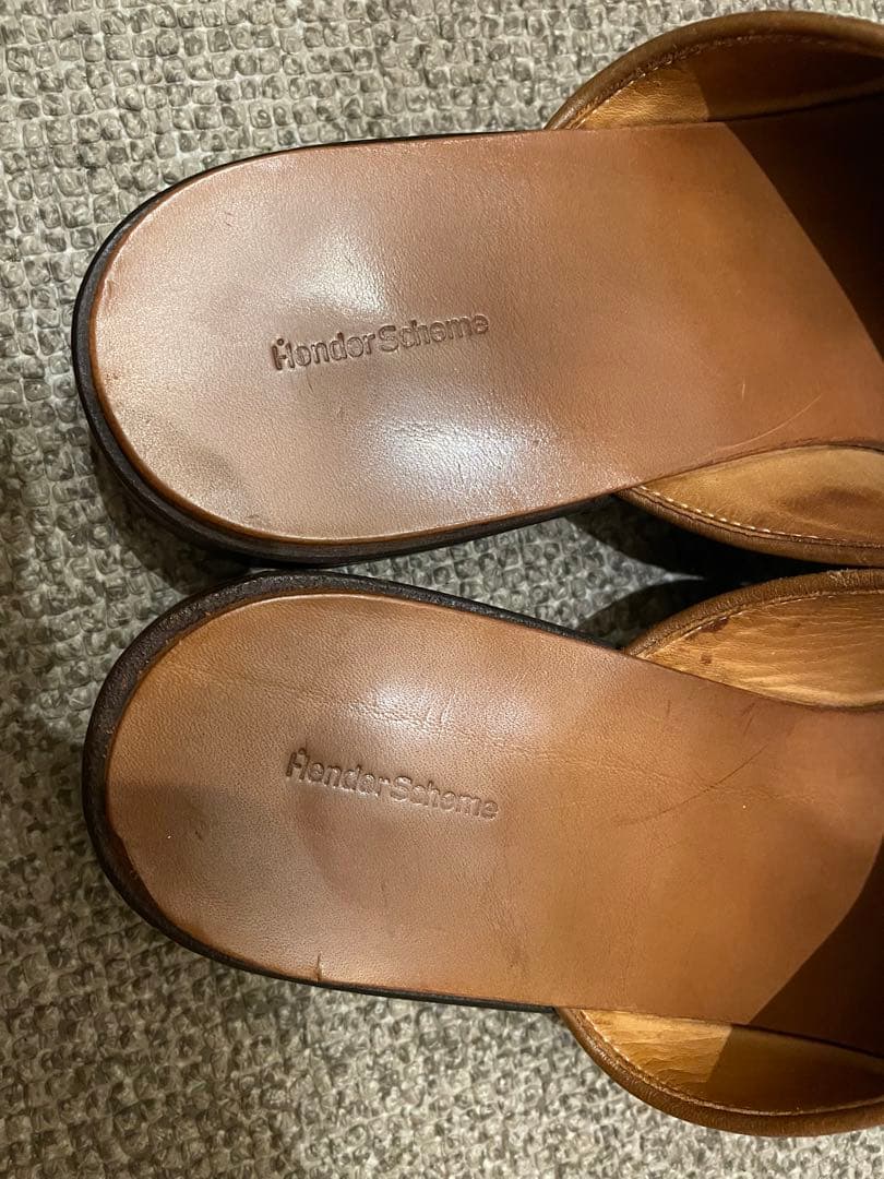 ジ*ン様 エンダースキーマ サボ チーク SIZE6 28cm HENDER S