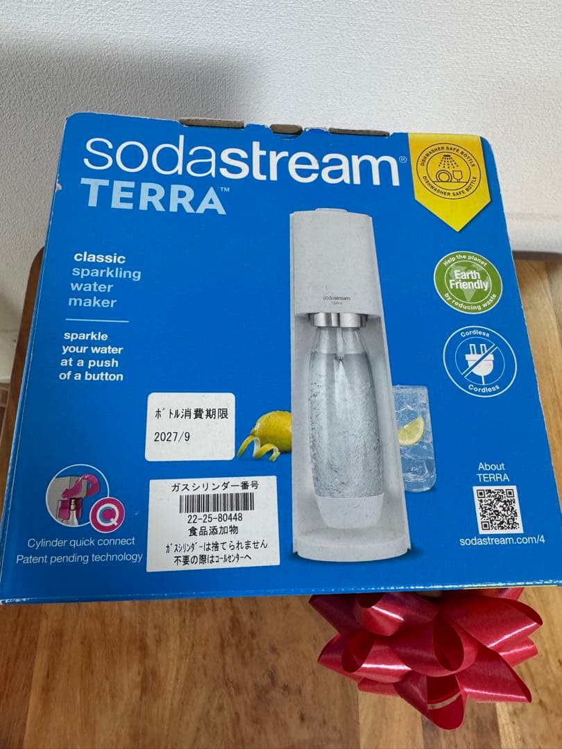 SodaStream Terra 炭酸水メーカー ホワイト