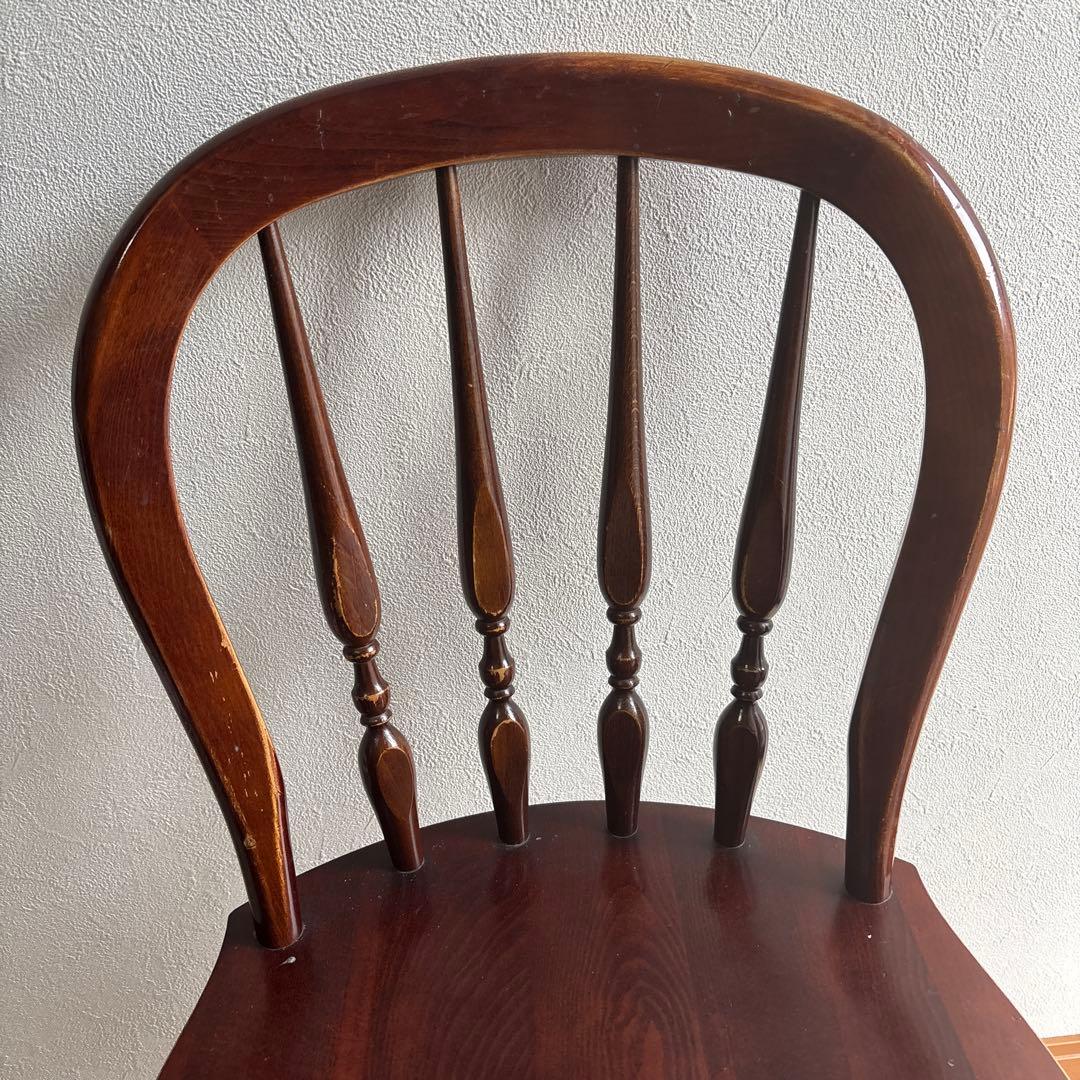 かしわ　アンティーク　ダイニングチェア　状態良い　最安値