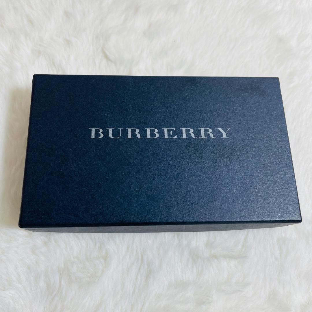 新品未使用　BURBERRY ノバチェック キーケース ブラック キーリング