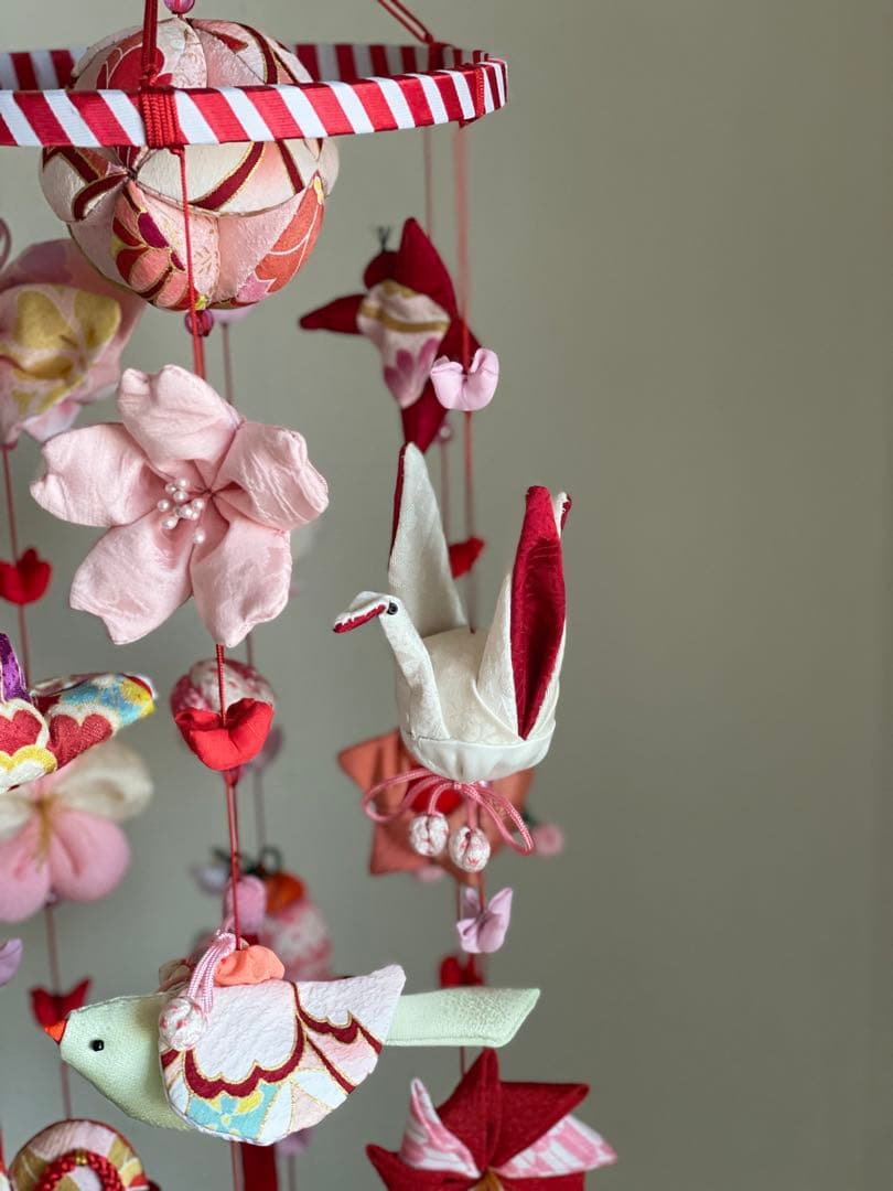 可愛いつるし雛　No.161 ・ひな祭り・桃の節句・正絹つるし飾り・おひなさま