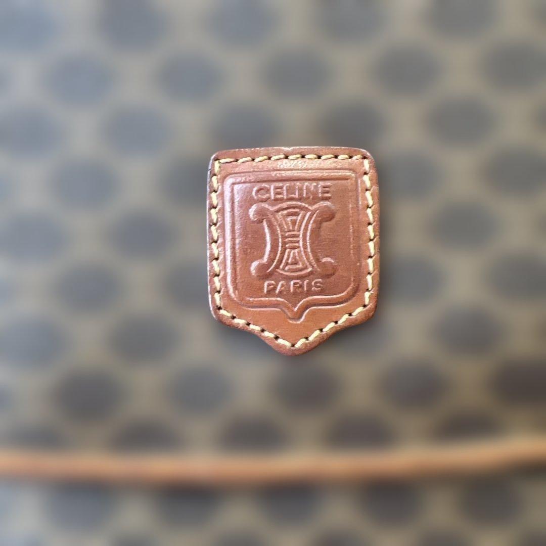 CELINE セリーヌ　マカダム柄　ポーチ　クラッチバッグ