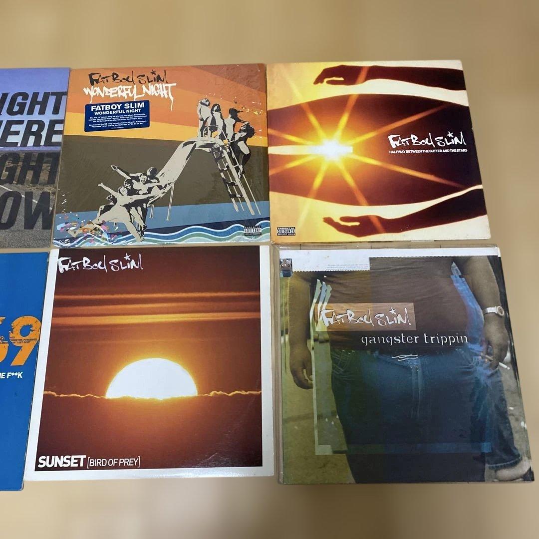 Fatboy Slim ファットボーイスリム　アナログ　lpレコード 8枚セット