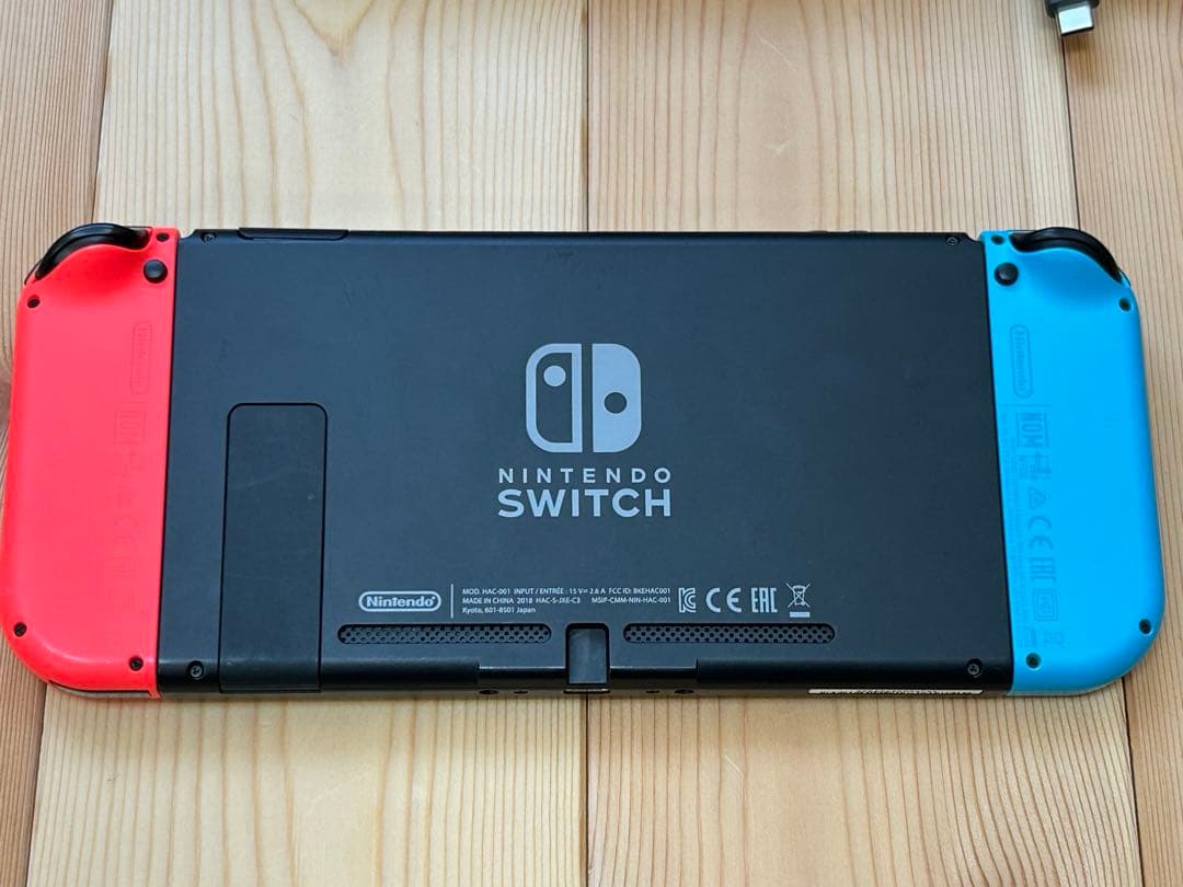 Nintendo Switch ネオンブルー/ネオンレッド　本体　箱なし