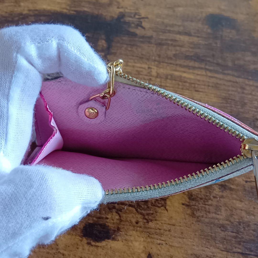 ルイヴィトン マルチカラー ポシェット・クレ　ケース　キーケース