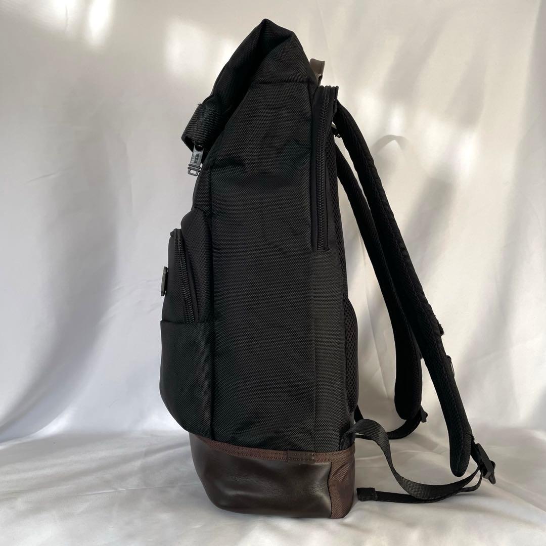 TUMI リュック 222388HK2 ロールトップ バックパック 黒 ビジネス