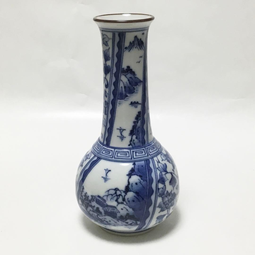 染付皆具 手塚央 茶道具 古物品 木箱入