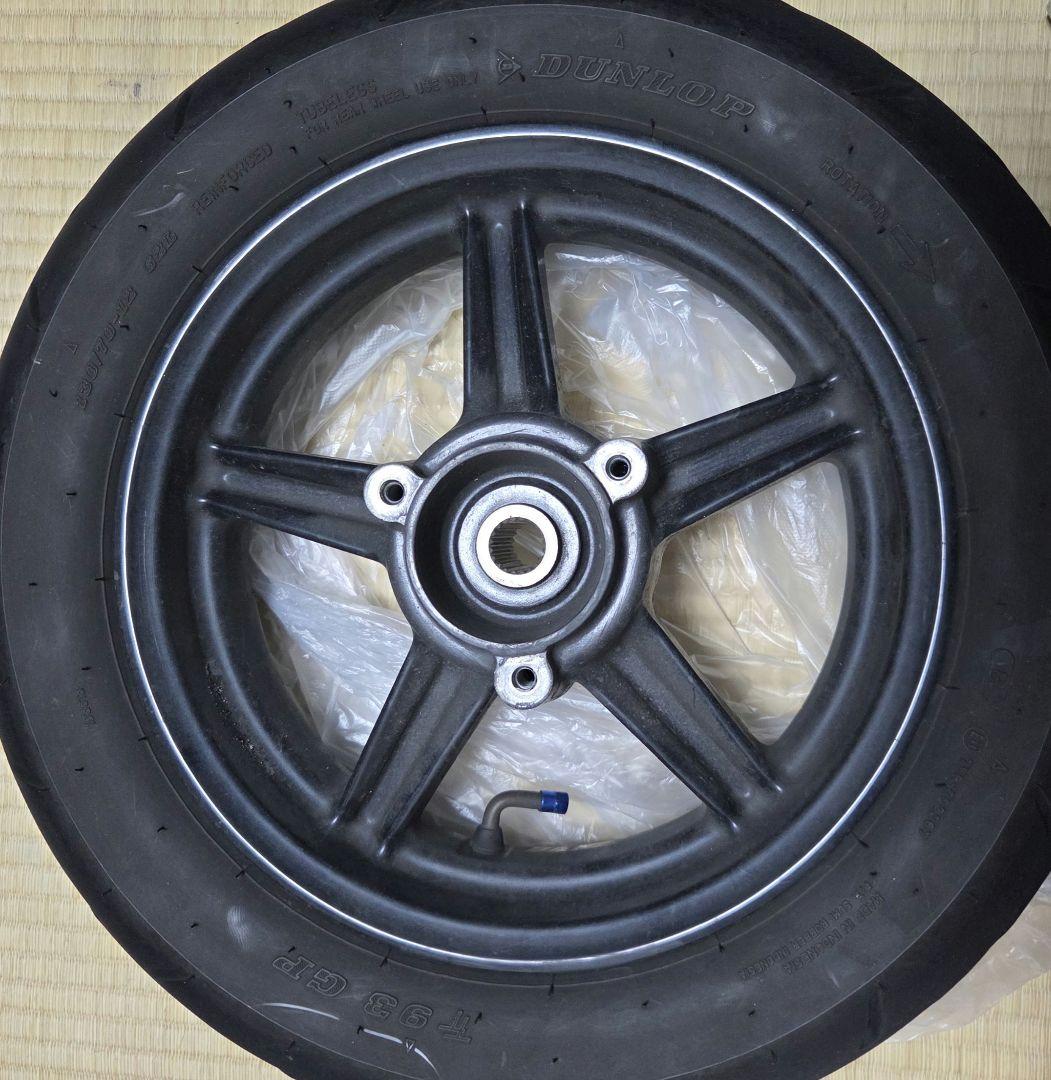 シグナスX 4.5型用前後ホイールタイヤ付き