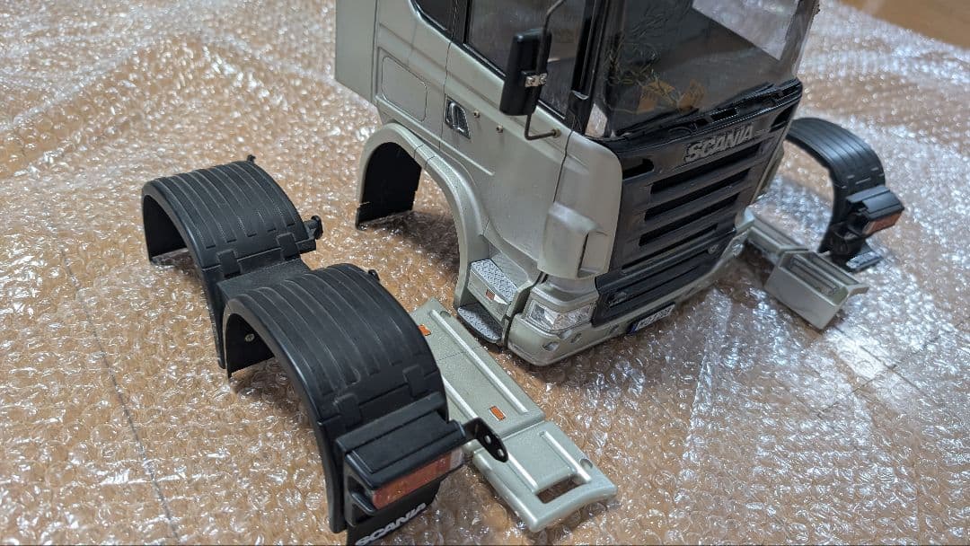 スカニア 1/14 キャビン ボディ タミヤ トレーラー