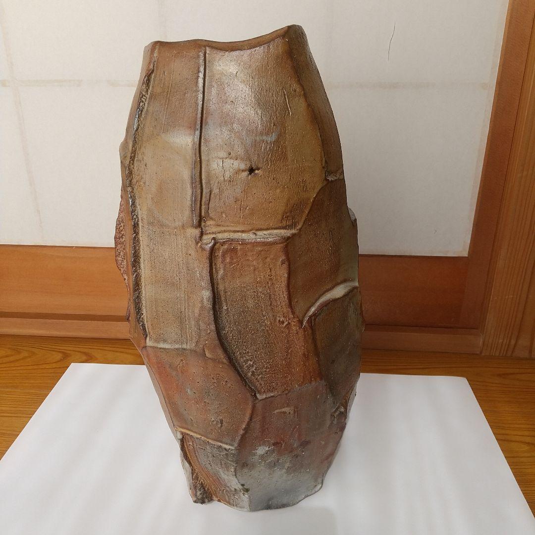 丹波焼 花入れ 大西雅文