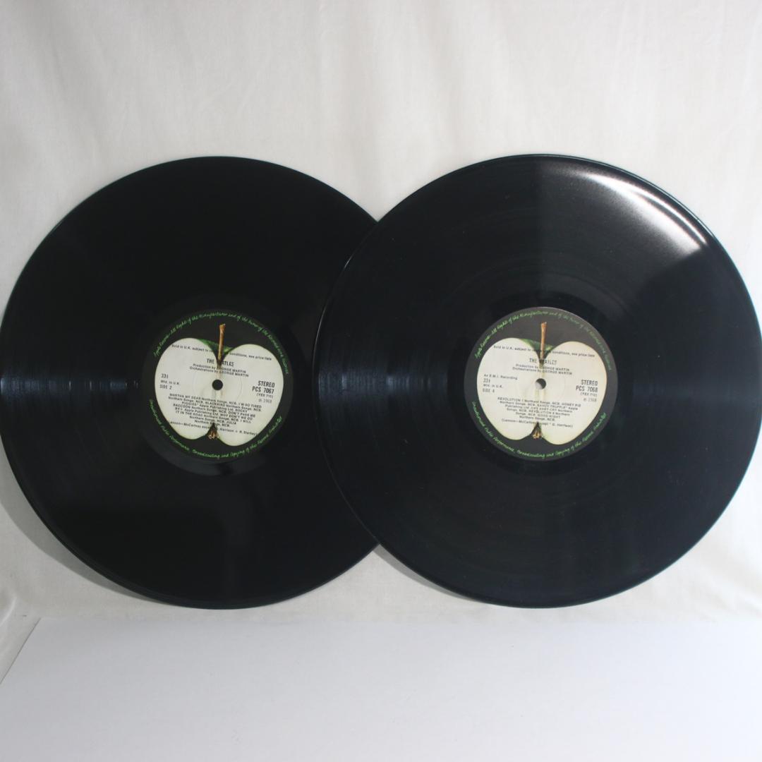 英LP The Beatles White Album UK盤 1stプレス