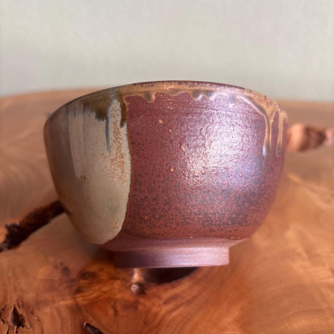 高取焼 高取八山造 宗家窯 抹茶碗 茶道具 共箱