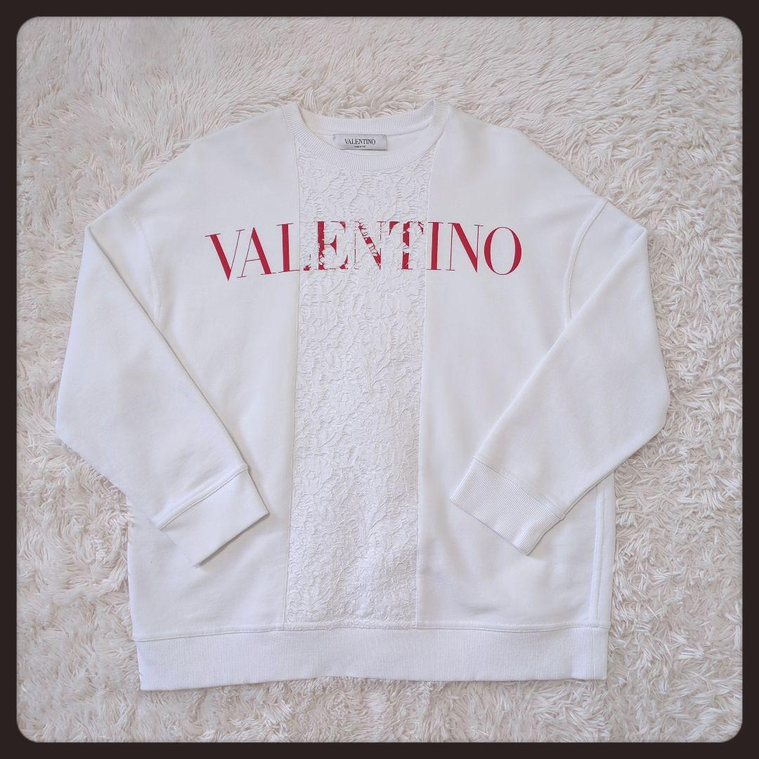 【入手困難・美品】ヴァレンティノ☆スウェット レース ドッキング オーバーサイズ